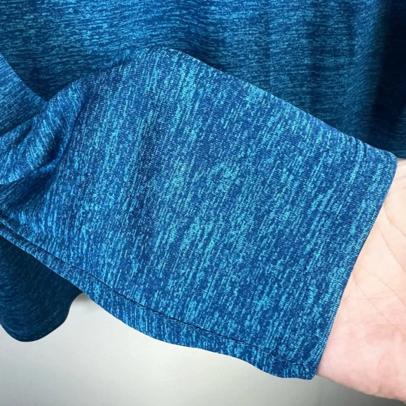 Under Armour Mens UA Tech 2.0 Half Zip Pullover Shirt Long Sleeve Blue Small NWT - Picture 7 of 12